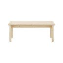 Natūralios spalvos suoliukas Pace - Karup Design