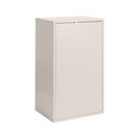 Sieninis šviesiai pilkos spalvos skalbinių krepšys Laundry Box – ReCollector