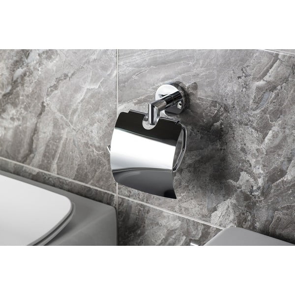 Žalvarinis sidabro spalvos tualetinio popieriaus laikiklis Sapho X-Round-image-2