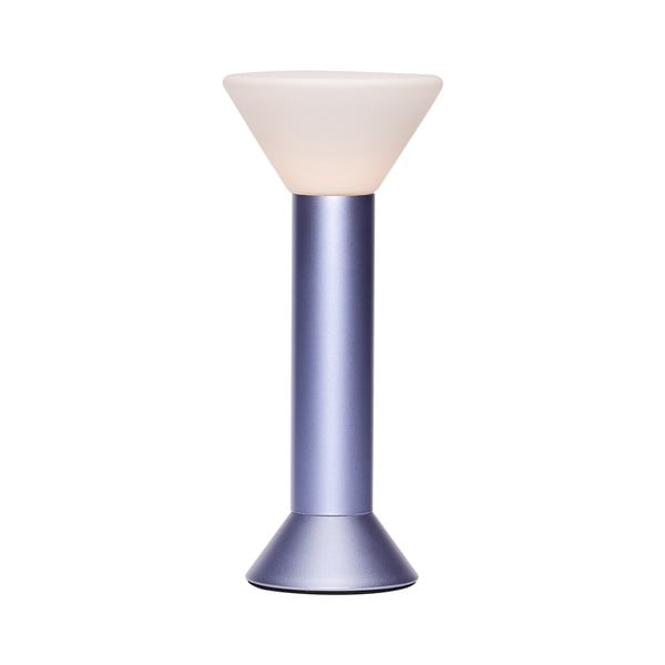 Stalinis šviestuvas violetinės spalvos su pritemdymo funkcija (aukštis 30 cm) Flash – Hübsch-image-2