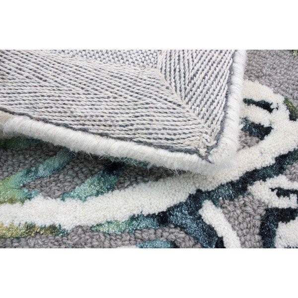 Pilkas rankomis austas kilimas "Flair Rugs Soho Vega", 120 x 170 cm-image-4