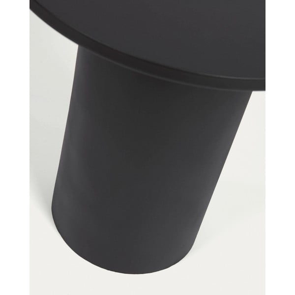 Iš metalo apvalios formos šoninis stalas ø 45 cm Fleksa – Kave Home-image-3