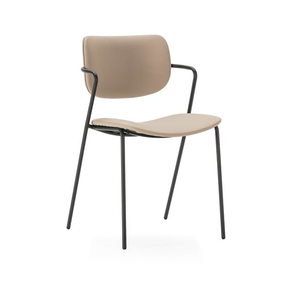 Valgomojo kėdės smėlio spalvos 2 vnt. Maika – Marckeric