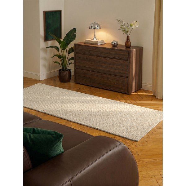 Natūralios spalvos iš vilnos kilimas 80x250 cm Eloise – Hanse Home-image-2
