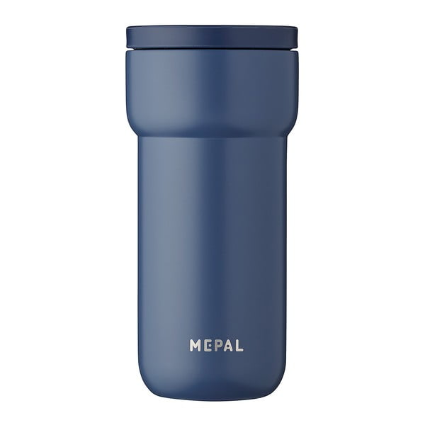 Termo puodelis tamsiai mėlynos spalvos 375 ml Nordic denim – Mepal