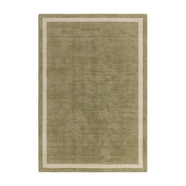Rankų darbo iš vilnos kilimas khaki spalvos 160x230 cm Albi – Asiatic Carpets