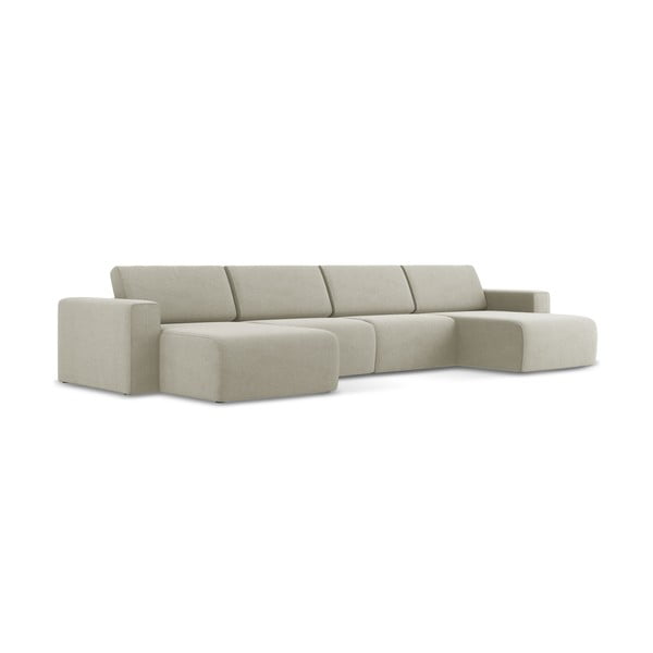 Smėlio spalvos kampinė sofa Kalea – Makamii-image-2