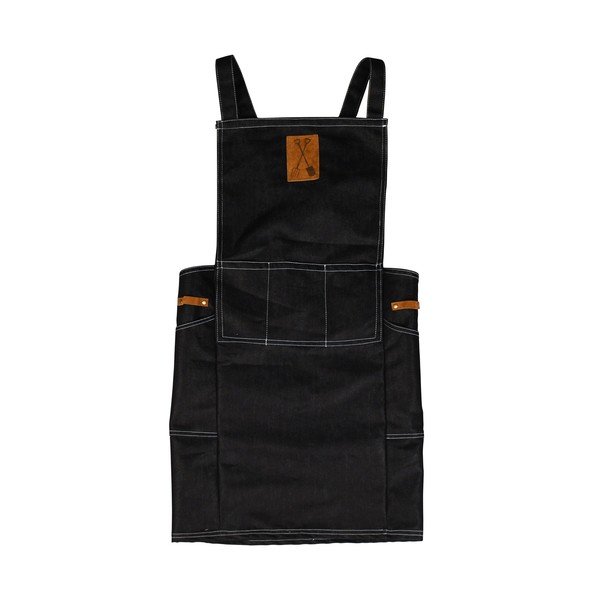 Juoda sodininkystės prijuostė Esschert Design Denim Japan-image-2
