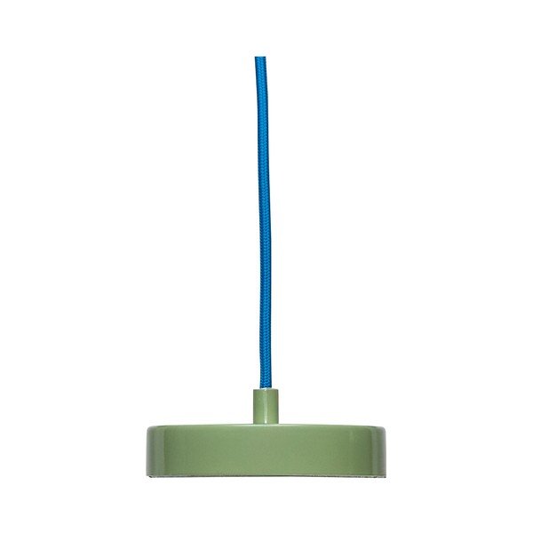 Raudonos spalvos/žalios spalvos iš metalo kabantis šviestuvas ø 25 cm Remi – Hübsch-image-3