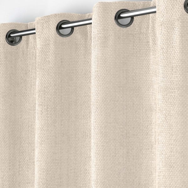 Smėlio spalvos iš šenilino užuolaida 140x260 cm Leo – douceur d'intérieur-image-2