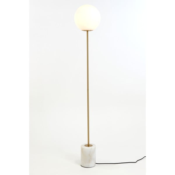 Baltai auksinės spalvos pastatomas šviestuvas (aukštis 156 cm) Medina - Light & Living-image-3