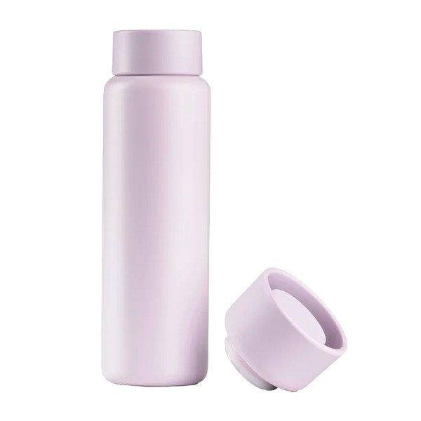 Šviesiai rožinės spalvos iš nerūdijančio plieno termo puodelis 650 ml Singles – Zone