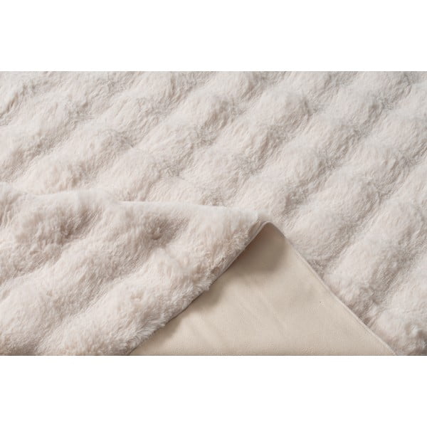 Skalbiamas apvalios formos kilimas smėlio spalvos ø 120 cm Bubbly – Oyo Concept-image-1
