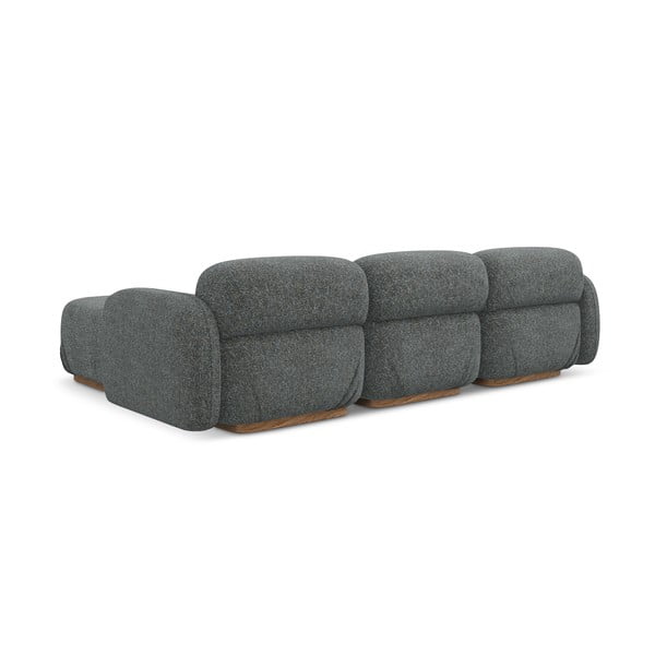 Pilkos spalvos modulinė kampinė sofa (kintama) Ailani – Makamii-image-4