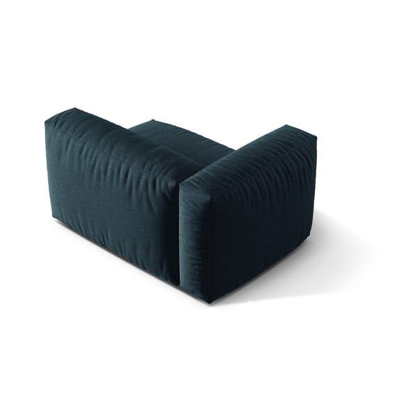 Modulinė sofos dalis tamsiai mėlynos spalvos (su kairiuoju kampu) Martina – Micadoni Home-image-3