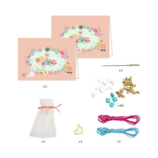 Kūrybinis rinkinys Tila and Flowers - Djeco-image-2