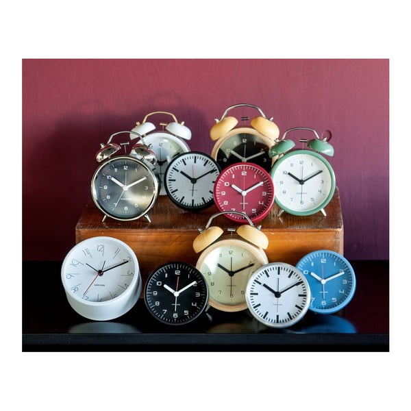 Baltas žadintuvas Karlsson Classic Bell, ⌀ 10 cm-image-3