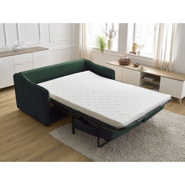 Žalios spalvos sofa miegojimui/sulankstoma 178 cm Lenny – Bobochic Paris-image-1