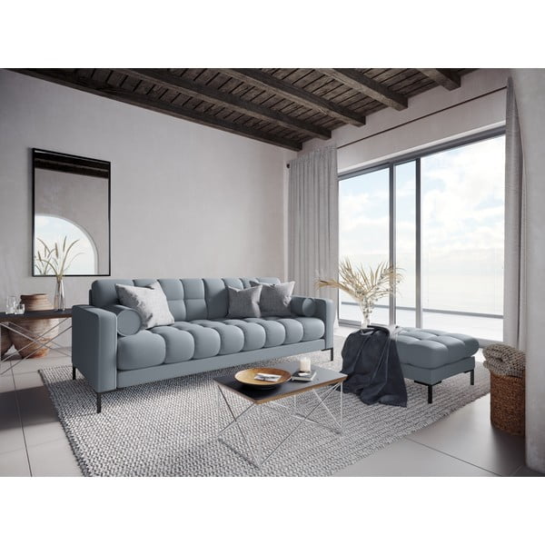 Šviesiai mėlynas suoliukas Cosmopolitan Design Bali, 60 cm-image-4