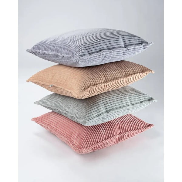 Šviesiai rudos spalvos iš kordinio velveto vaikiška sofos pagalvėlė Bolster – Wigiwama-image-1