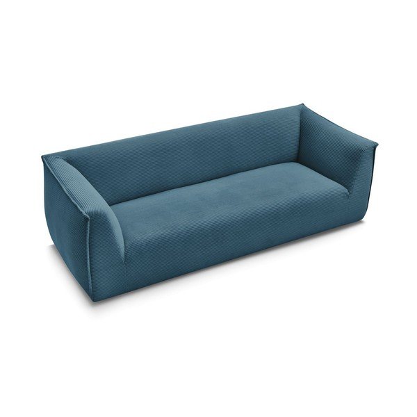 Mėlynos spalvos sofa iš kordinio velveto 242 cm Giorgia – Bobochic Paris-image-3