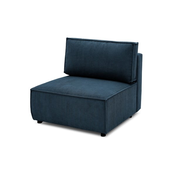Modulinė sofa tamsiai mėlynos spalvos iš kordinio velveto (modulinė) Nihad modular – Bobochic Paris