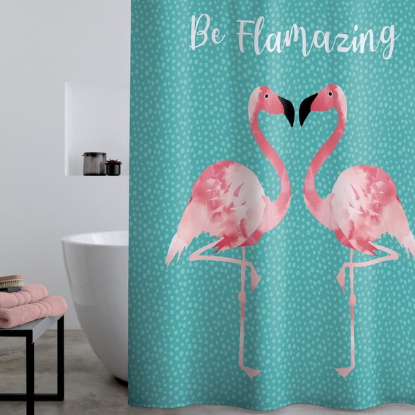 Dušo užuolaida 180x180 cm Flamingo - Catherine Lansfield