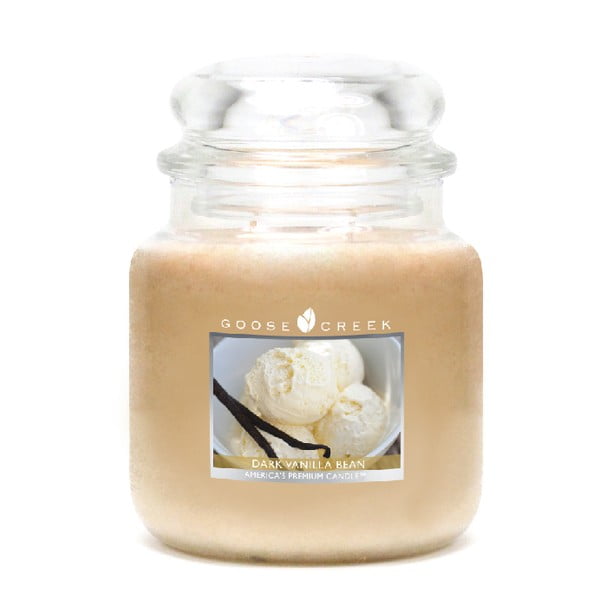"Goose Creek Dark Vanilla Bean" kvapioji žvakė, 75 valandų degimo trukmė