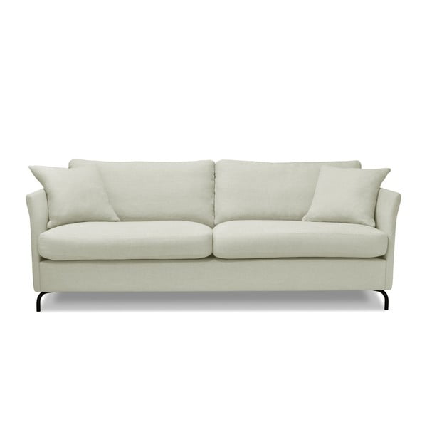 Šviesiai smėlio spalvos trijų vietų sofa "Windsor & Co. Sofos Saturne