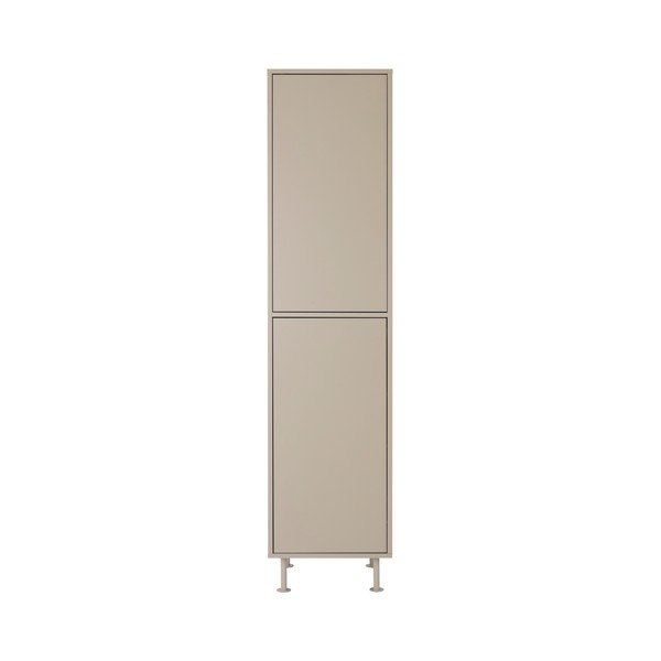 Smėlio spalvos iš MDF plokštės drabužių spinta 50x210x55 cm Kipp – Jotex-image-3