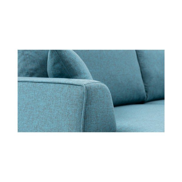 Turkio spalvos mėlyna trijų vietų sofa "Felix-image-4