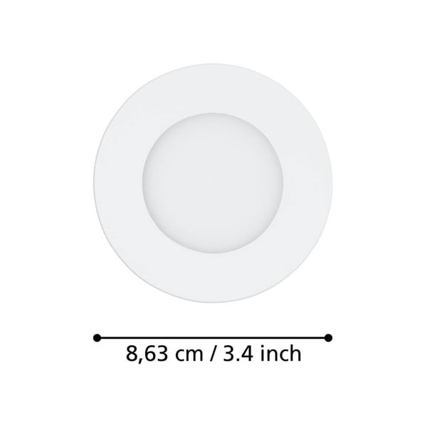 Išmanių į lubas įleidžiamų šviestuvų rinkinys LED 3 vnt. 3 W FUEVA-Z – EGLO-image-1