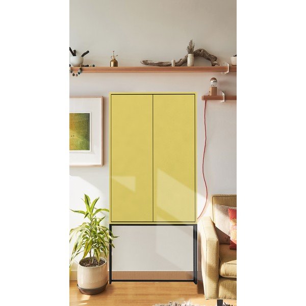 Spintelė geltonos spalvos 75x164,5 cm Lennon – Really Nice Things-image-1