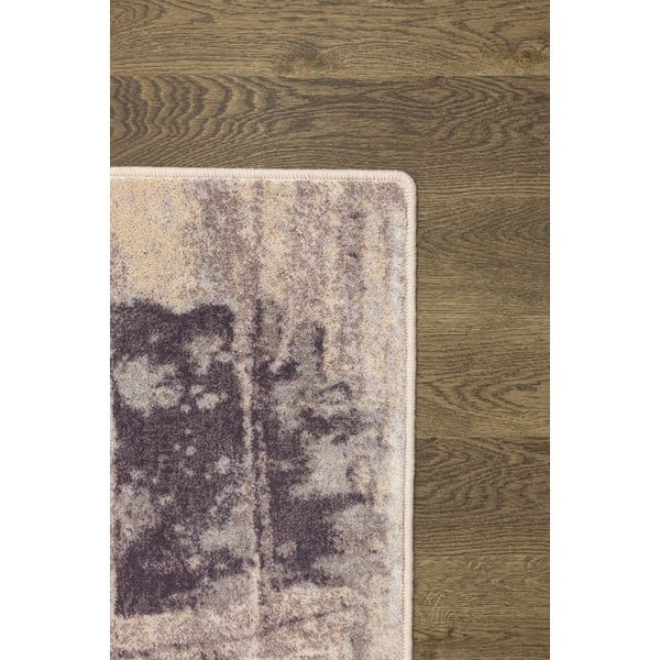 Kilimas iš vilnos pilkos spalvos/kreminės spalvos 133x180 cm Lissey – Agnella-image-3