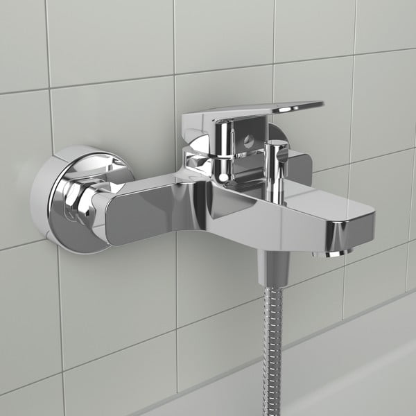 Voniai/prie sienos čiaupas blizgios sidabrinės spalvos Ceraplan – Ideal Standard-image-1