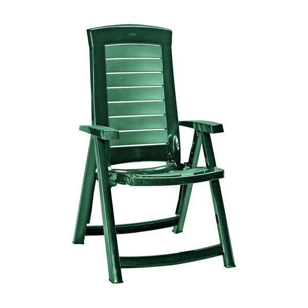 Plastikinė sodo kėdė žalios spalvos Aruba – Keter