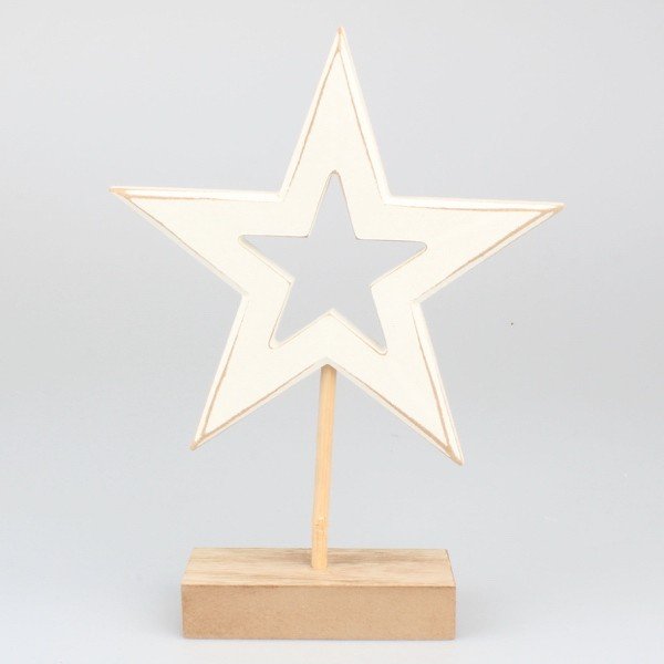 Žvaigždės formos kalėdinė dekoracija Dakls Jokūbas