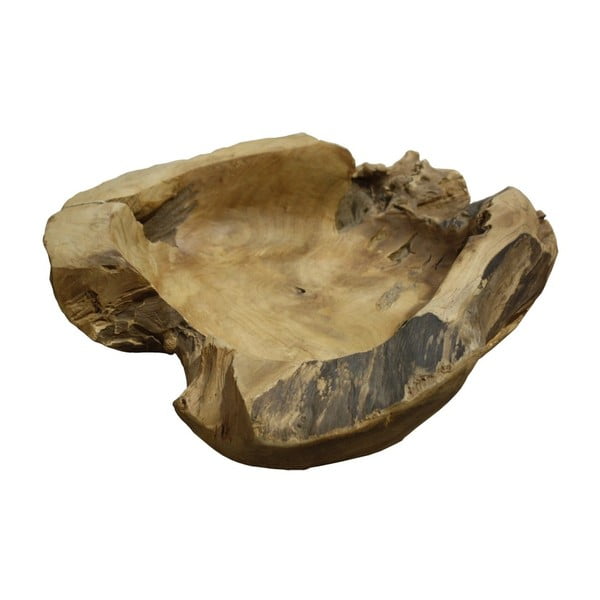 Vaisių dubuo iš tikmedžio HSM kolekcija Rakke, ⌀ 40 cm