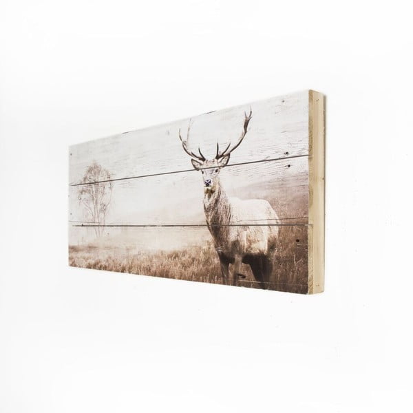 Medinis paveikslas Graham & Brown Stag, 70 x 30 cm-image-2