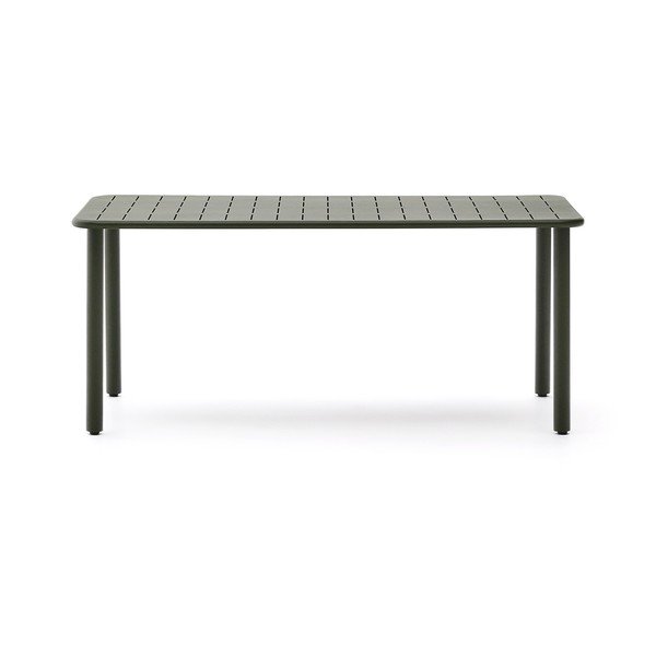 Iš plieno sodo valgomojo stalas 90x180 cm Brai – Kave Home-image-2