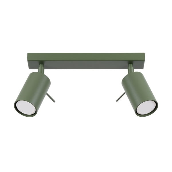 Žalios spalvos taškinis šviestuvas 6x30 cm Etna – Sollux