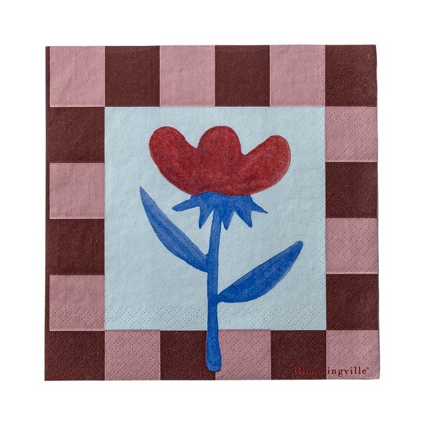 Iš popieriaus servetėlės 20 vnt. 33x33 cm Vinia – Bloomingville
