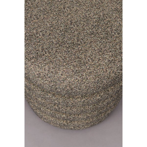 Rudos spalvos iš boucle pufas Fern – Dutchbone-image-4