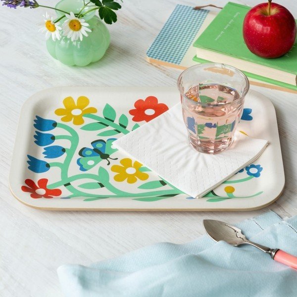 Iš medienos vaikiškas padėklas 20x28 cm Esme – Rex London-image-1