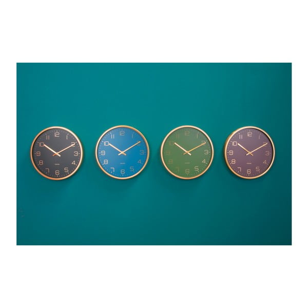 Žalias sieninis laikrodis Karlsson Elegance-image-4