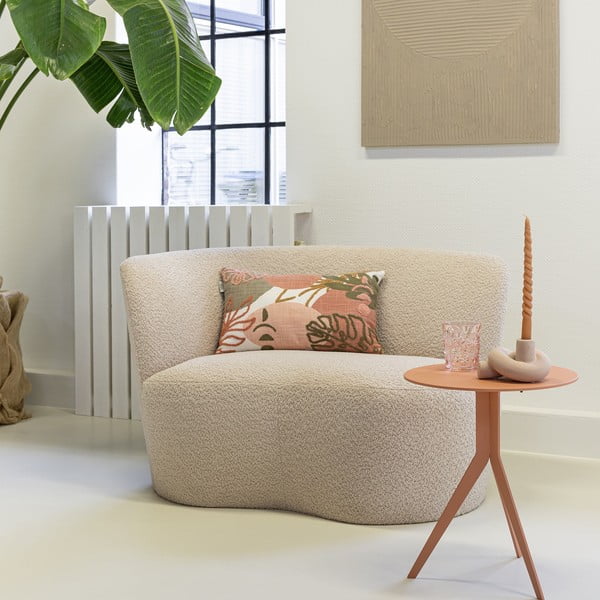 Iš metalo apvalios formos šoninis stalas ø 38 cm Daley – Spinder Design-image-1