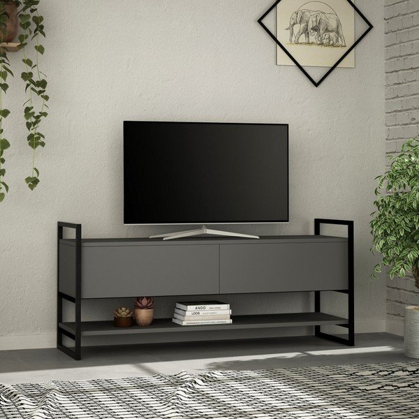 Antracito spalvos TV staliukas Metola Anthracite-image-1