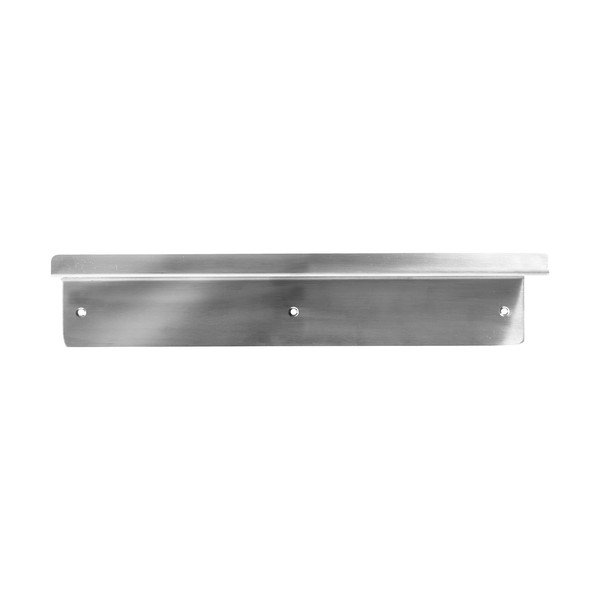 Sidabrinės spalvos iš plieno sieninė lentyna 40 cm Nagoya – House Nordic-image-4