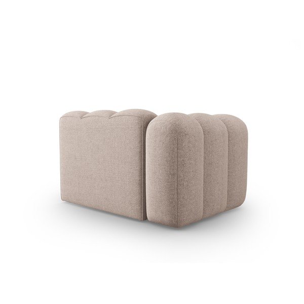 Modulinė sofa smėlio spalvos (su kairiuoju kampu) Lupine – Micadoni Home-image-4