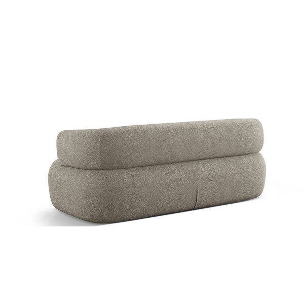 Iš boucle sofa šviesiai pilkos spalvos 178 cm Jenny – Micadoni Home-image-3